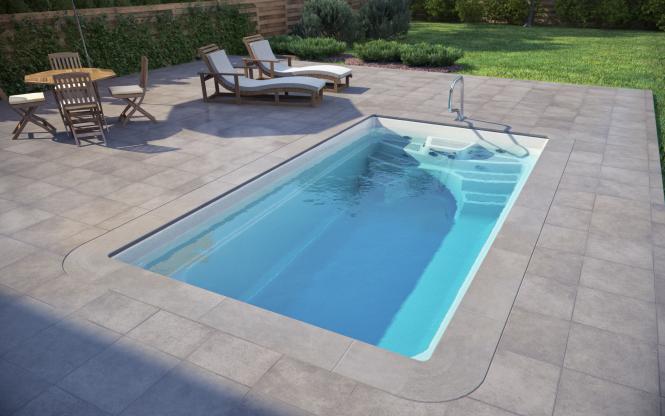 Koro Fiberpool Luxe Pools Schweiz